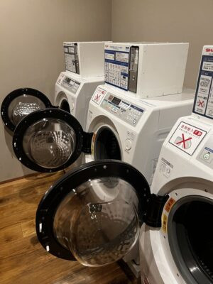 Coin Laundry at Hatago Inn