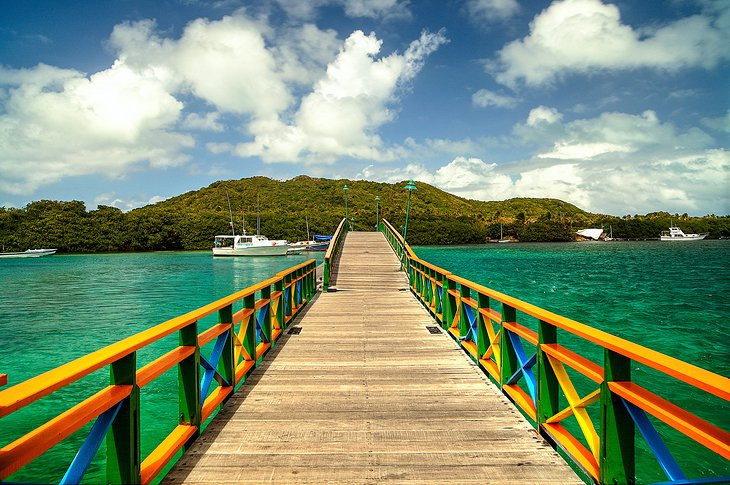 Lovers Bridge Providencia Island