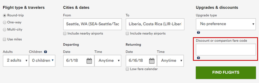 Alaska Airlines Discount Code