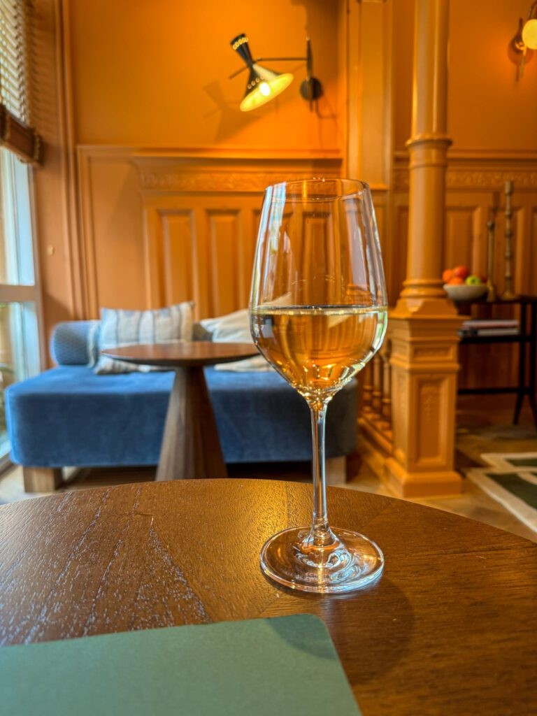 Complimentary Wine at Jan Luyken