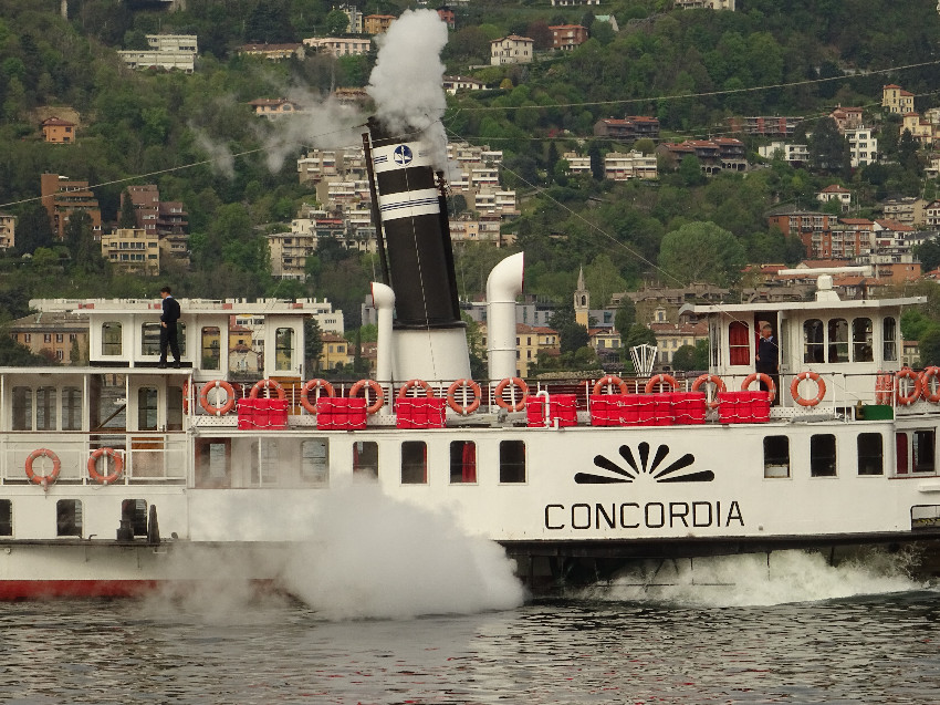 Navigazione's Restored Steamboat Concordia