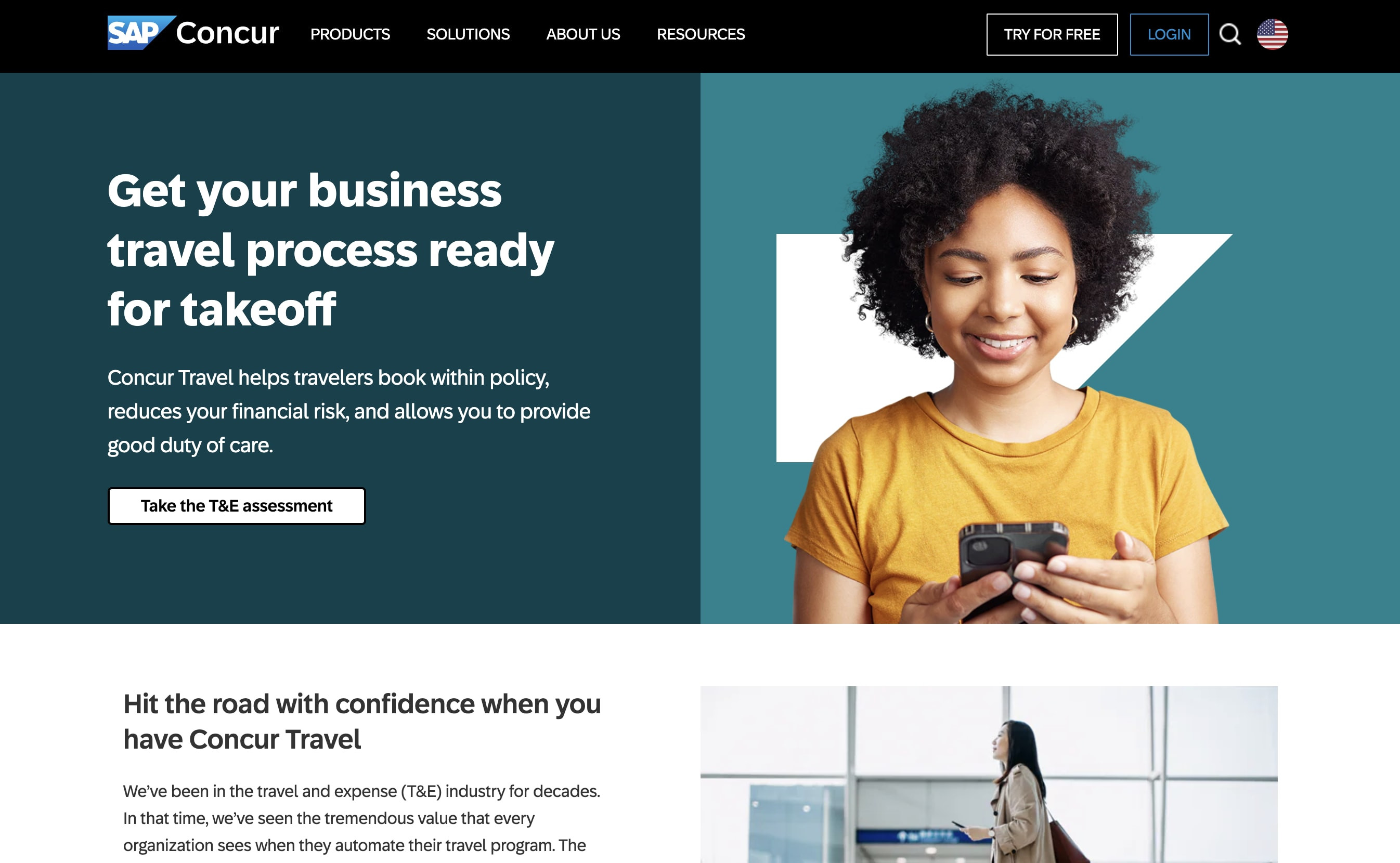 SAP Concur is a leading B2B travel agency in the market today.