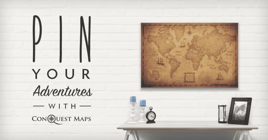 Personalized Travel Map from Conquest Maps