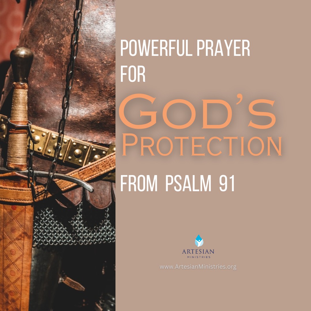 Psalm 91 cover for God's protection.