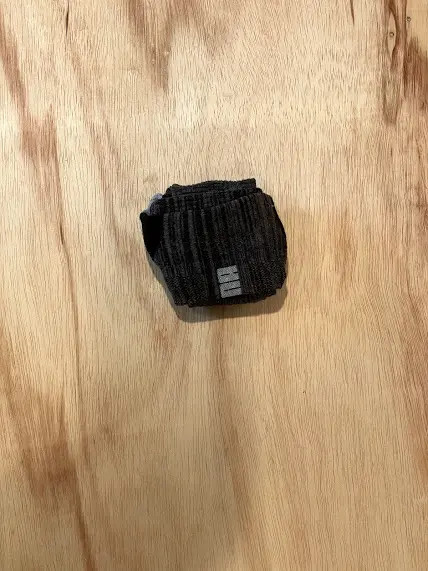 Cross fold socks