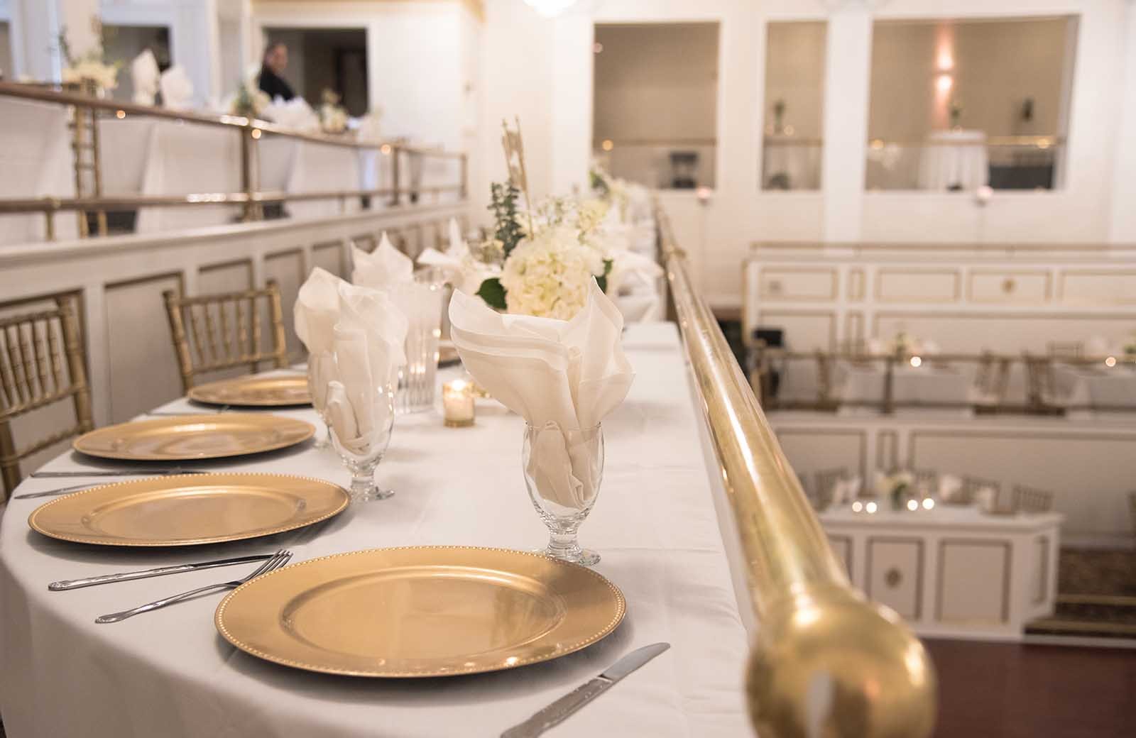 The Crystal Ballroom: The opulent and beautiful Crystal Ballroom.