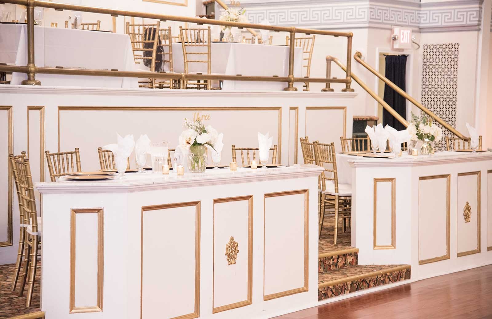 The Crystal Ballroom: The opulent and beautiful Crystal Ballroom.