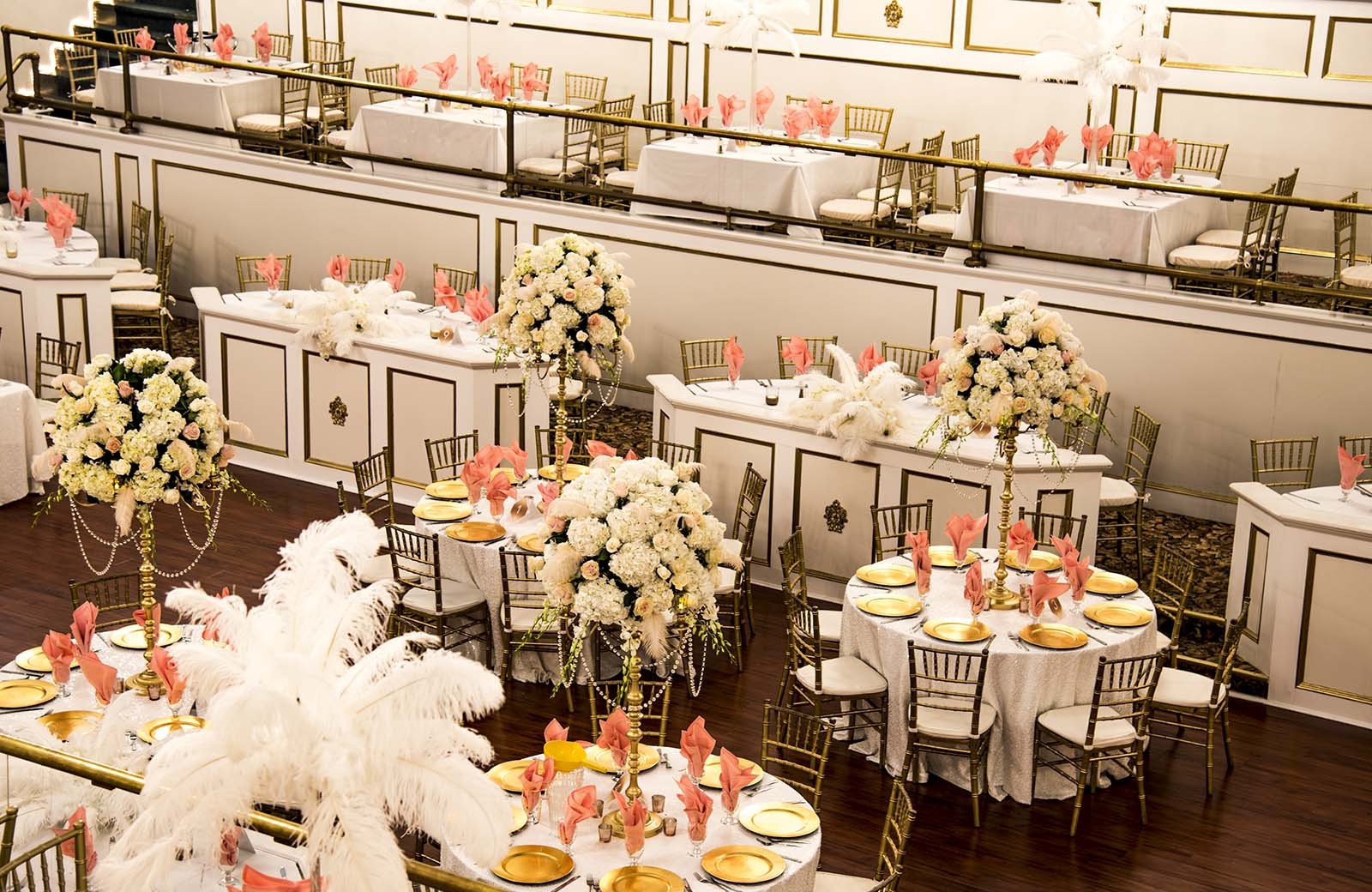 The Crystal Ballroom: The opulent and beautiful Crystal Ballroom.