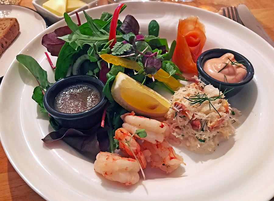 Seafood Plate at Darcy Twelve