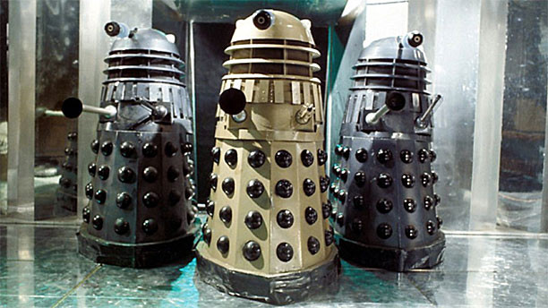 Day of the Daleks trio