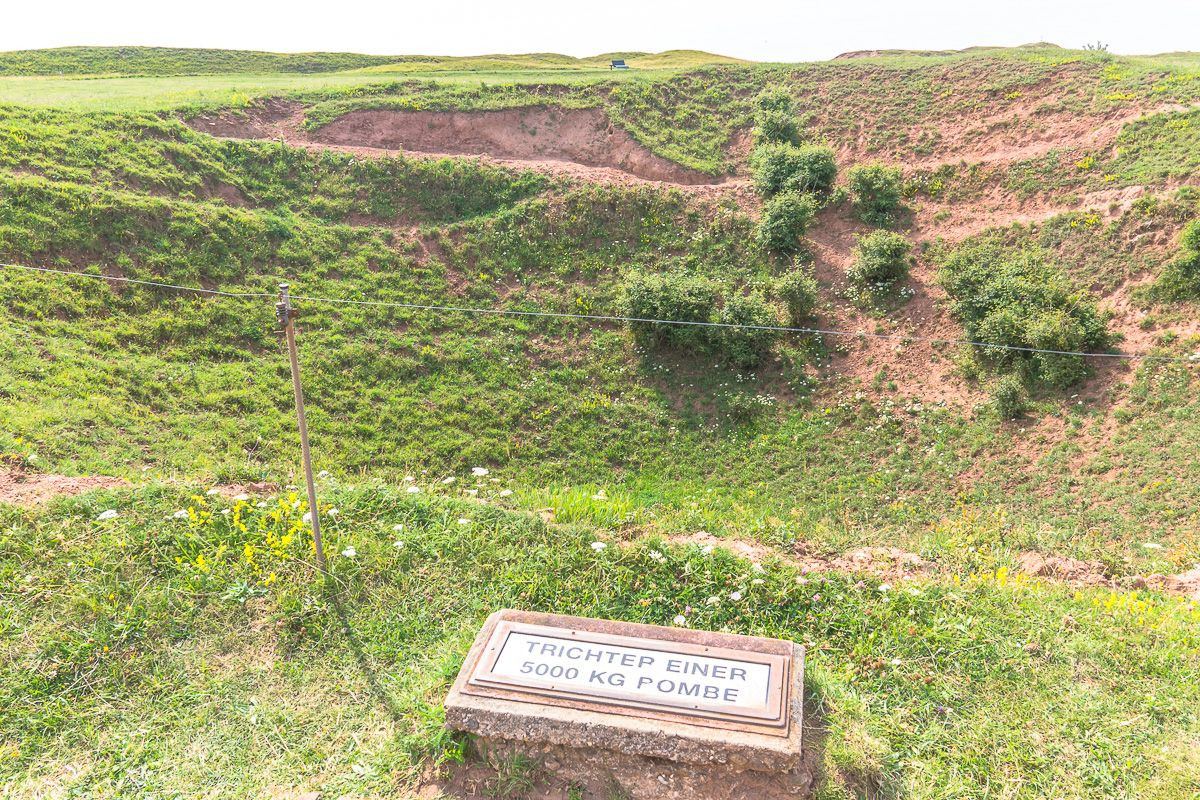 Historical bunkers on Helgoland