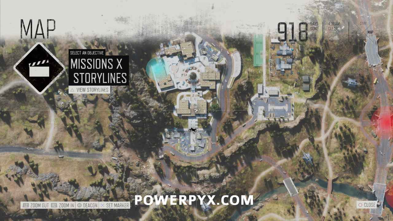 Chemult Community College Green Week Poster location in Days Gone