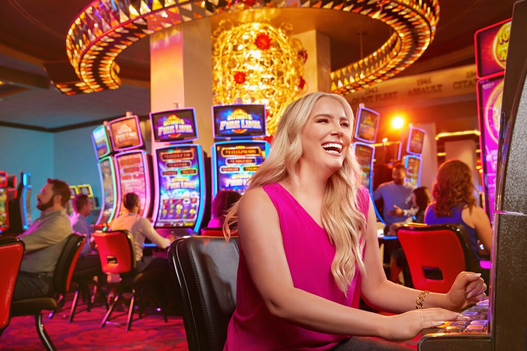 Interior view of gaming area at Derby City Gaming Downtown