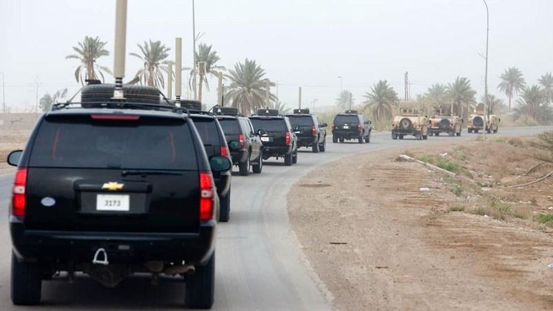 Obama Heads to Camp Victory in Baghdad