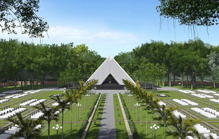 Pa Khoang Lake cementery offering calm waters