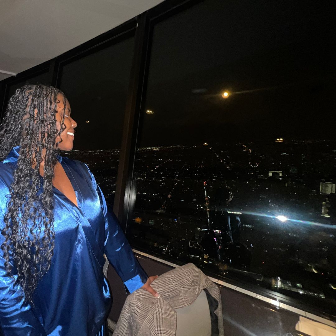 Christina Jane at the 360 Restaurant
