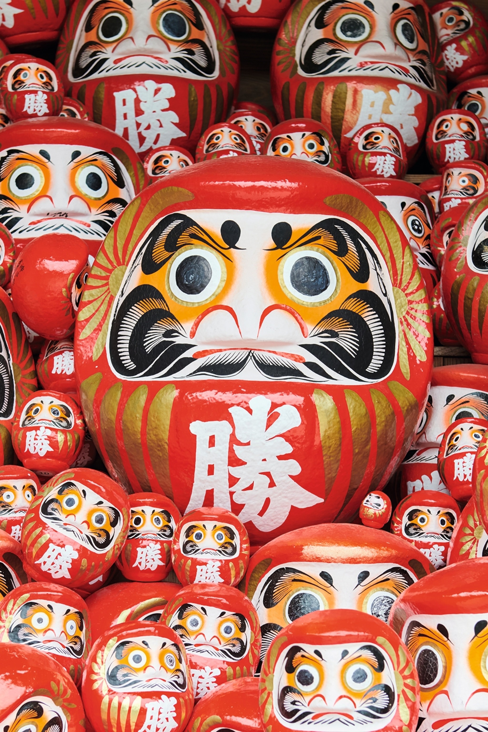 Daruma Dolls at Katsuoji Temple