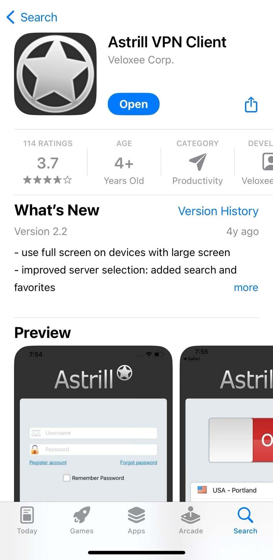 VPN app