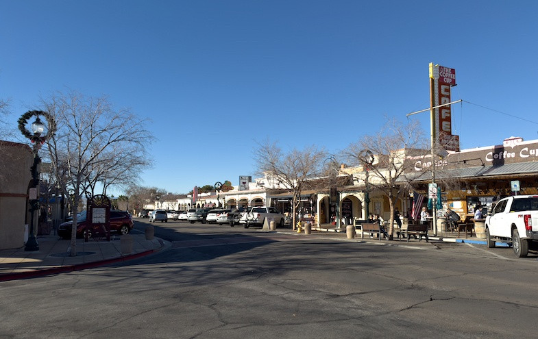 Downtown Boulder City NV historic charm