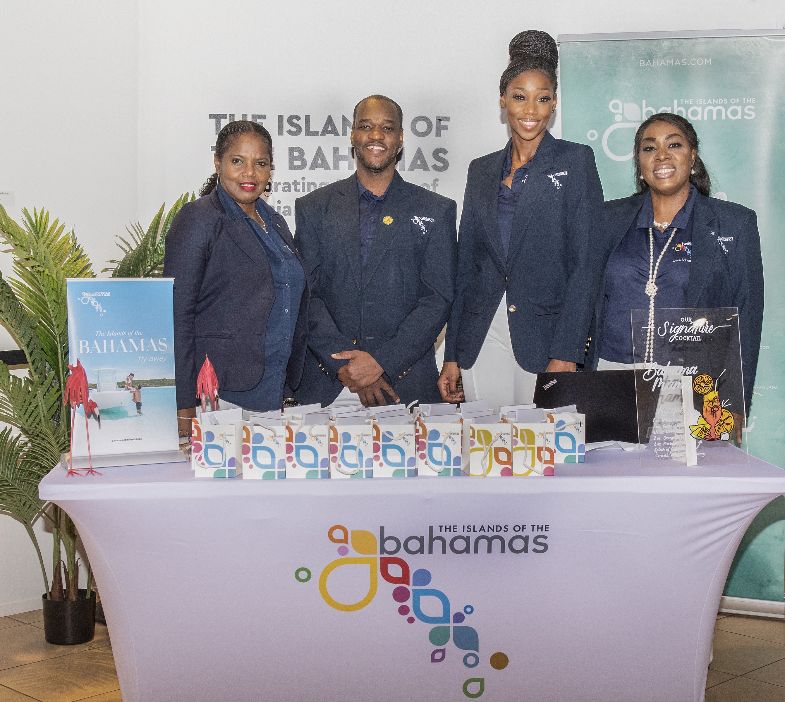 promotional event at the Bahamas Tourism Office