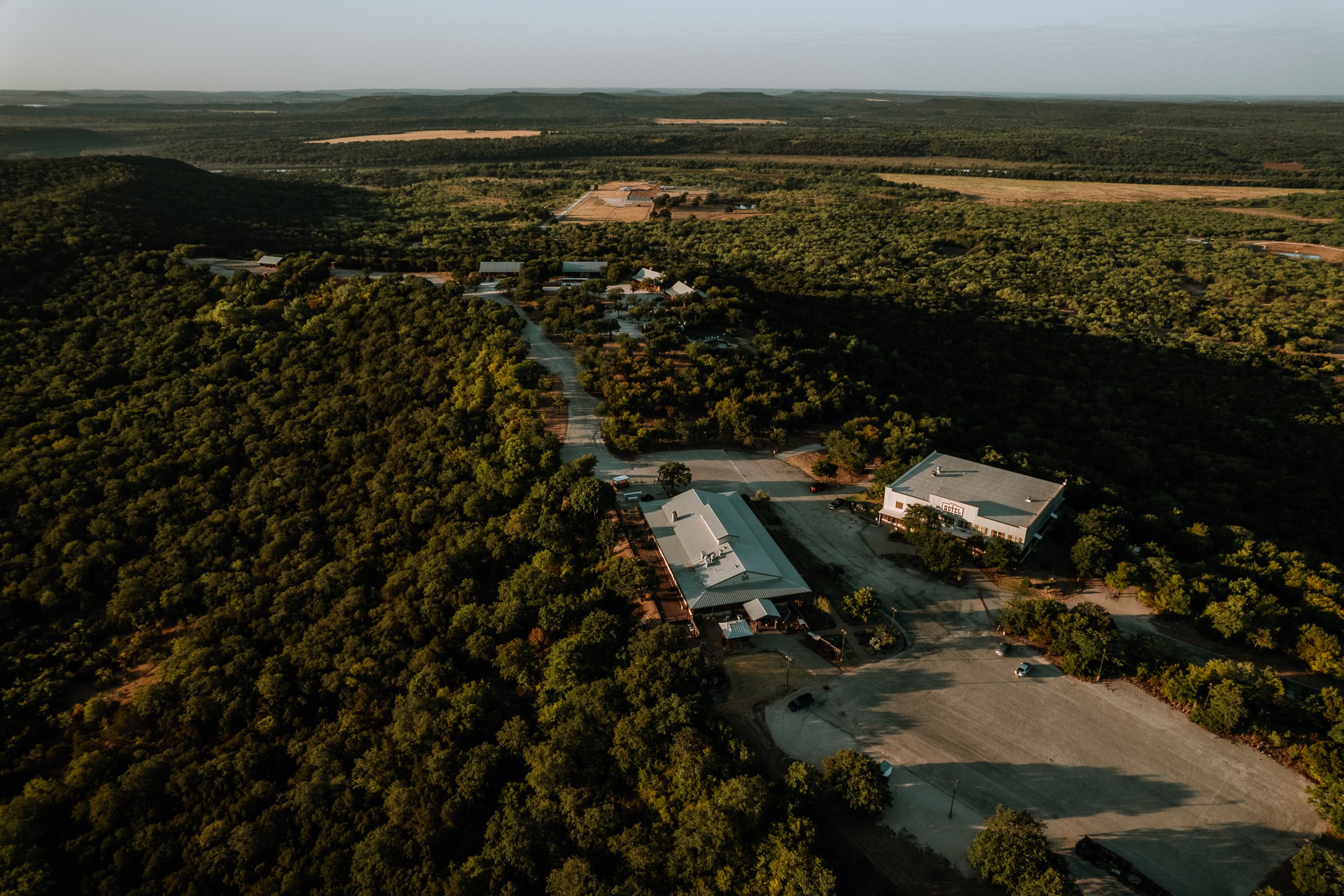 Wildcatter Ranch Aerial View North Texas Tourism