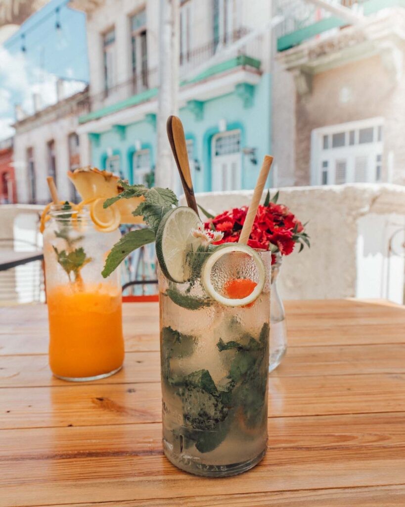 Mojitos in Havana Cuba 