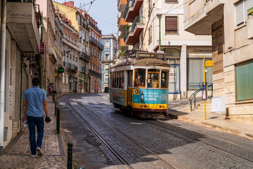 Walking in Lisbon