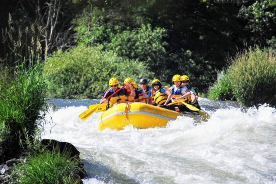 Rafting on the Rogue River near Ashland