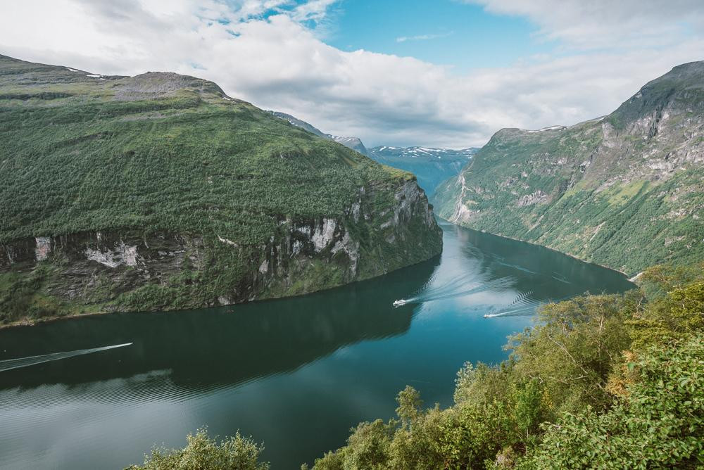 geirangerfjord geiranger Norway