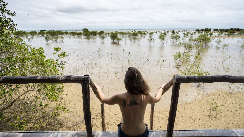 Flamingo Bay Resort in Tofo, Mozambique