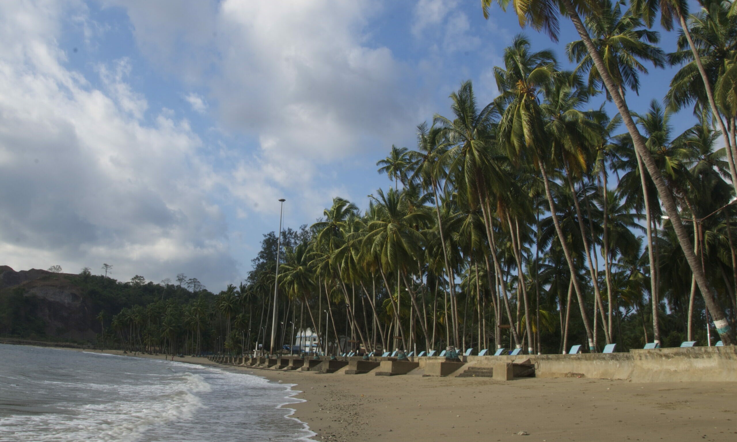 Corbyn's Cove Beach offers a mix of relaxation and thrilling water sports in Port Blair.