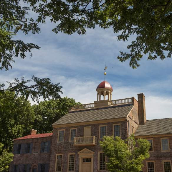New Castle Court House, a landmark of New Castle County Tourism
