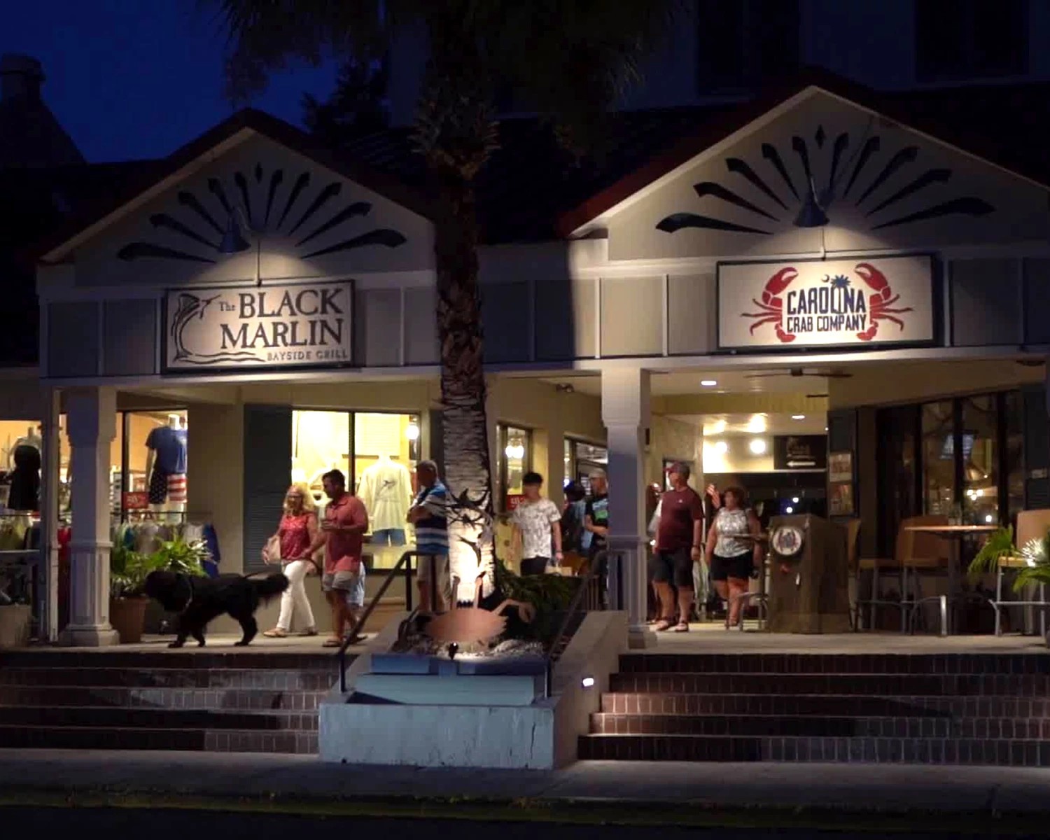 Restaurants in Palmetto Bay Marina.