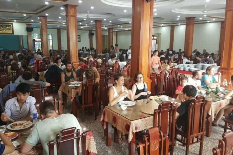 The various goat meat dishes at Duc De Restaurant