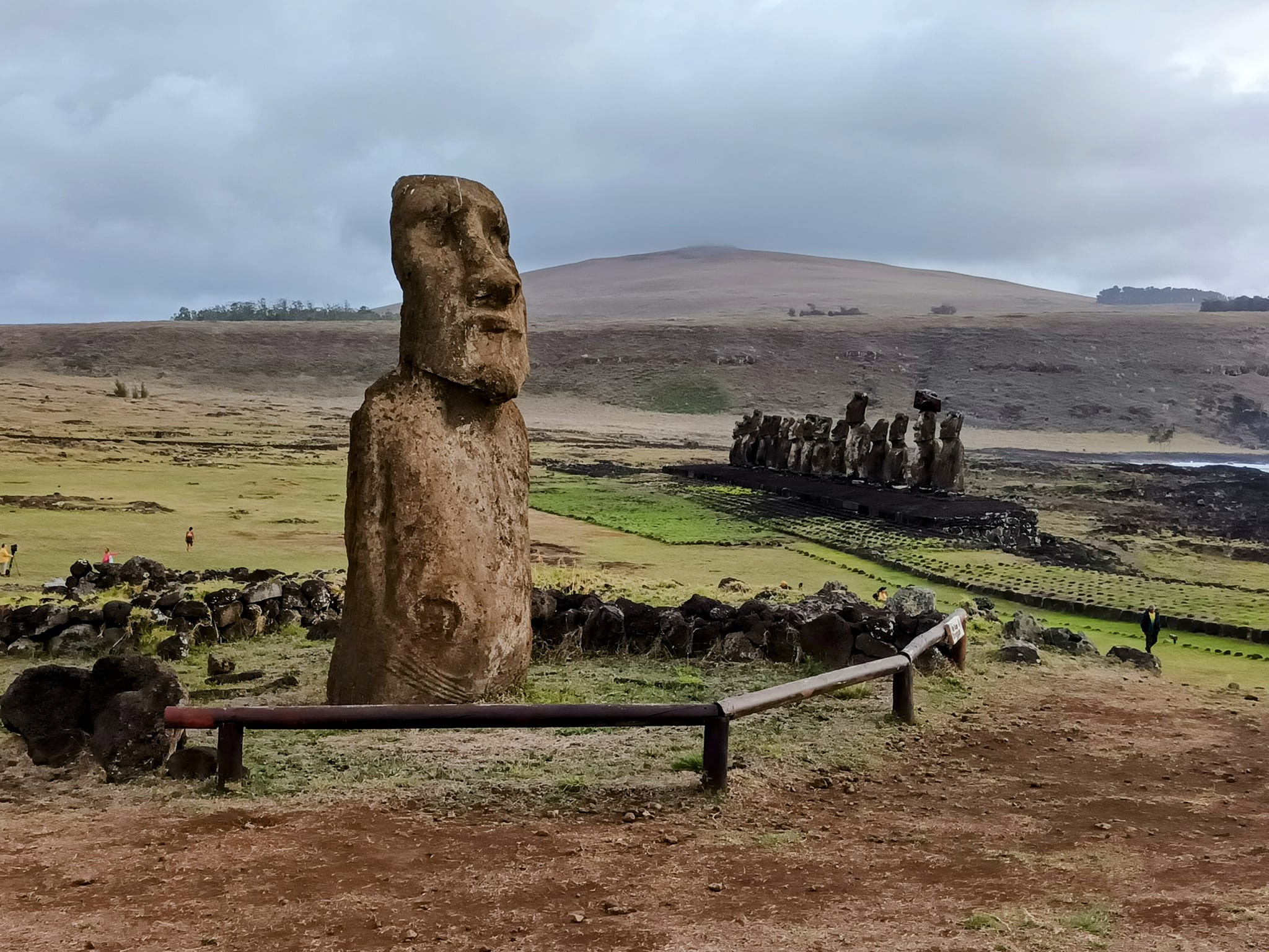 Sunset at Easter Island, highlighting the need for regulations to protect its beauty
