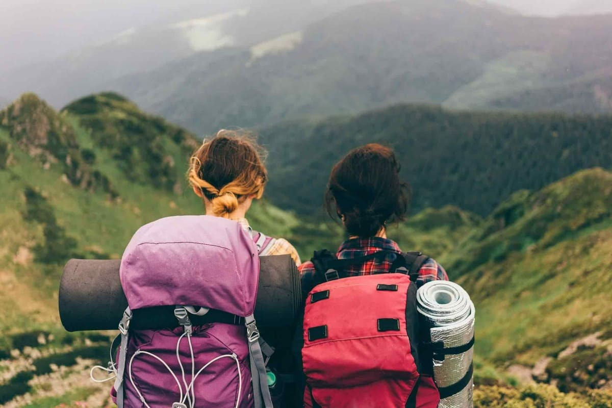 Image promoting eco-friendly tourism with a focus on preserving nature and cultural heritage