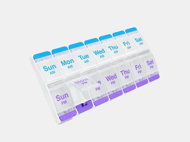 Ezy Dose Push Button Pill Case weekly use