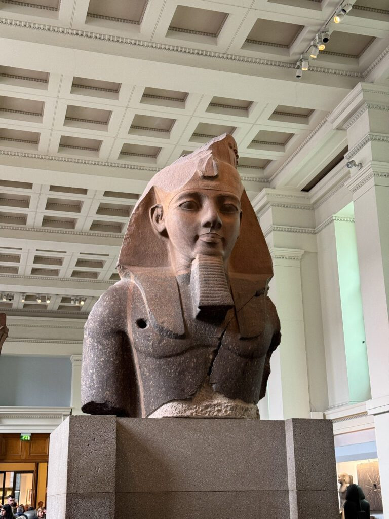 Egyptian artifacts British Museum London