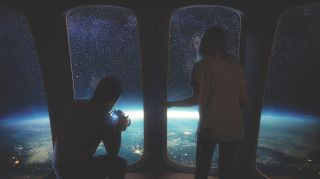 Illustration of Space Perspective capsule interior