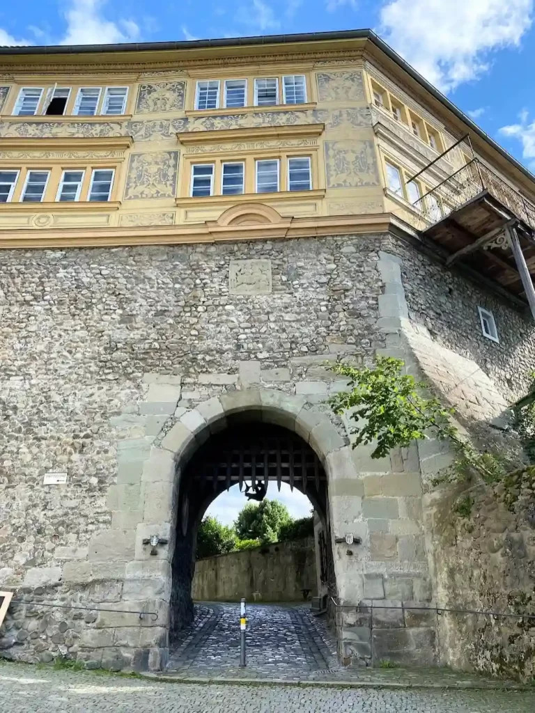 Entrance gate to the Bregenz Upper Town
