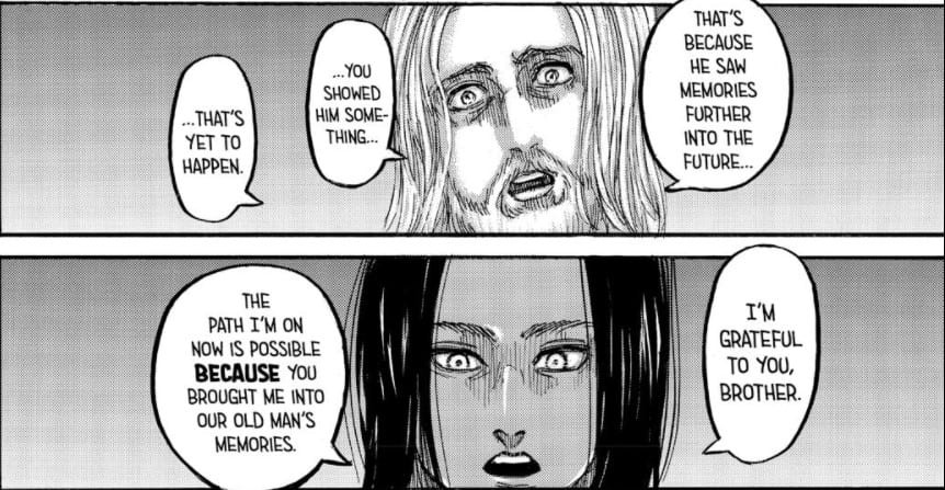 Eren coerced Grisha