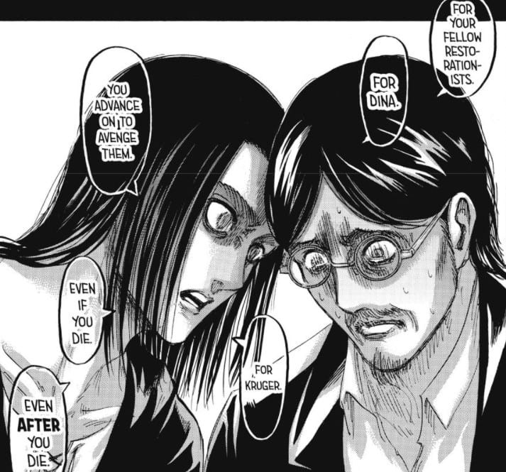 Eren with Grisha