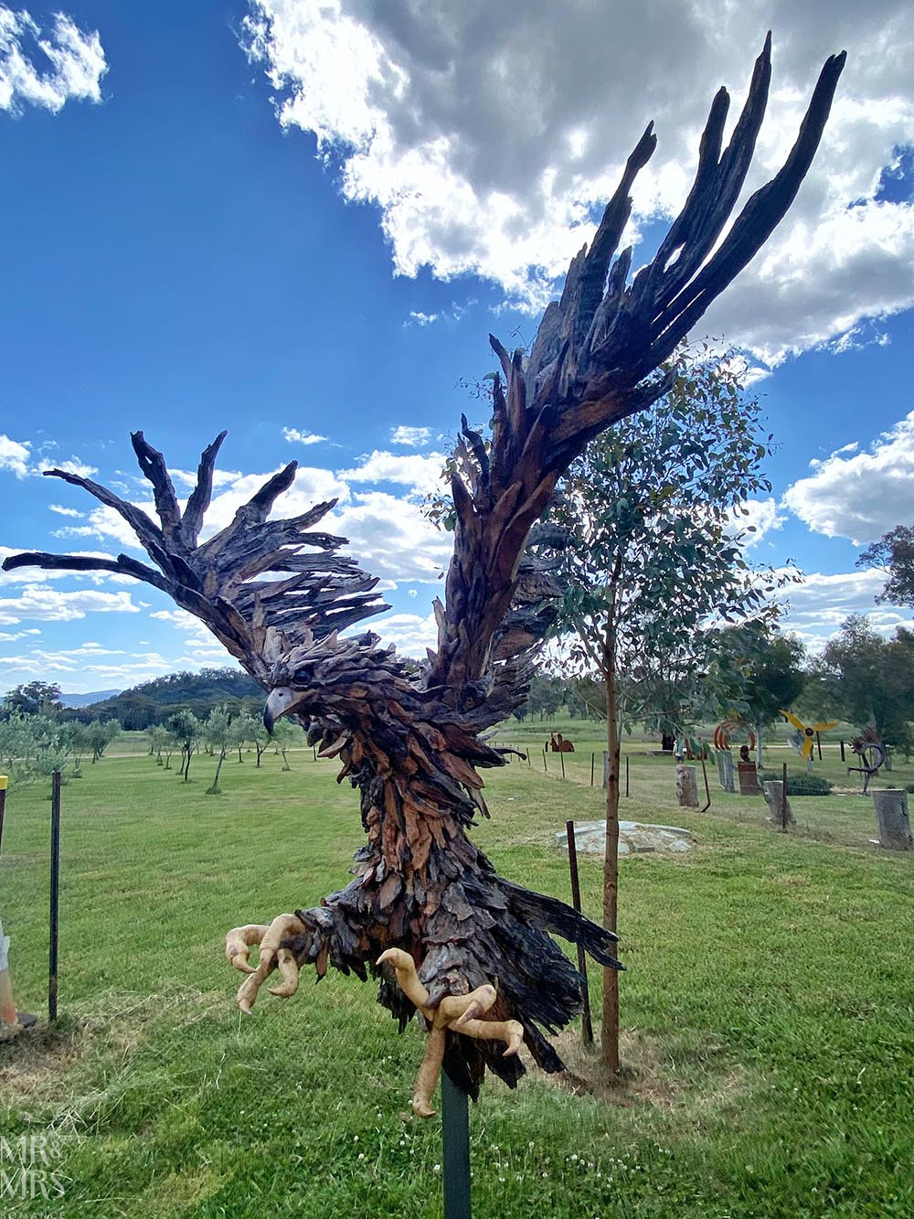 Essential guide to Mudgee NSW - Rosby Wines sculpture park