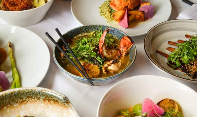 Asian food from Wahso Restaurant in Park City