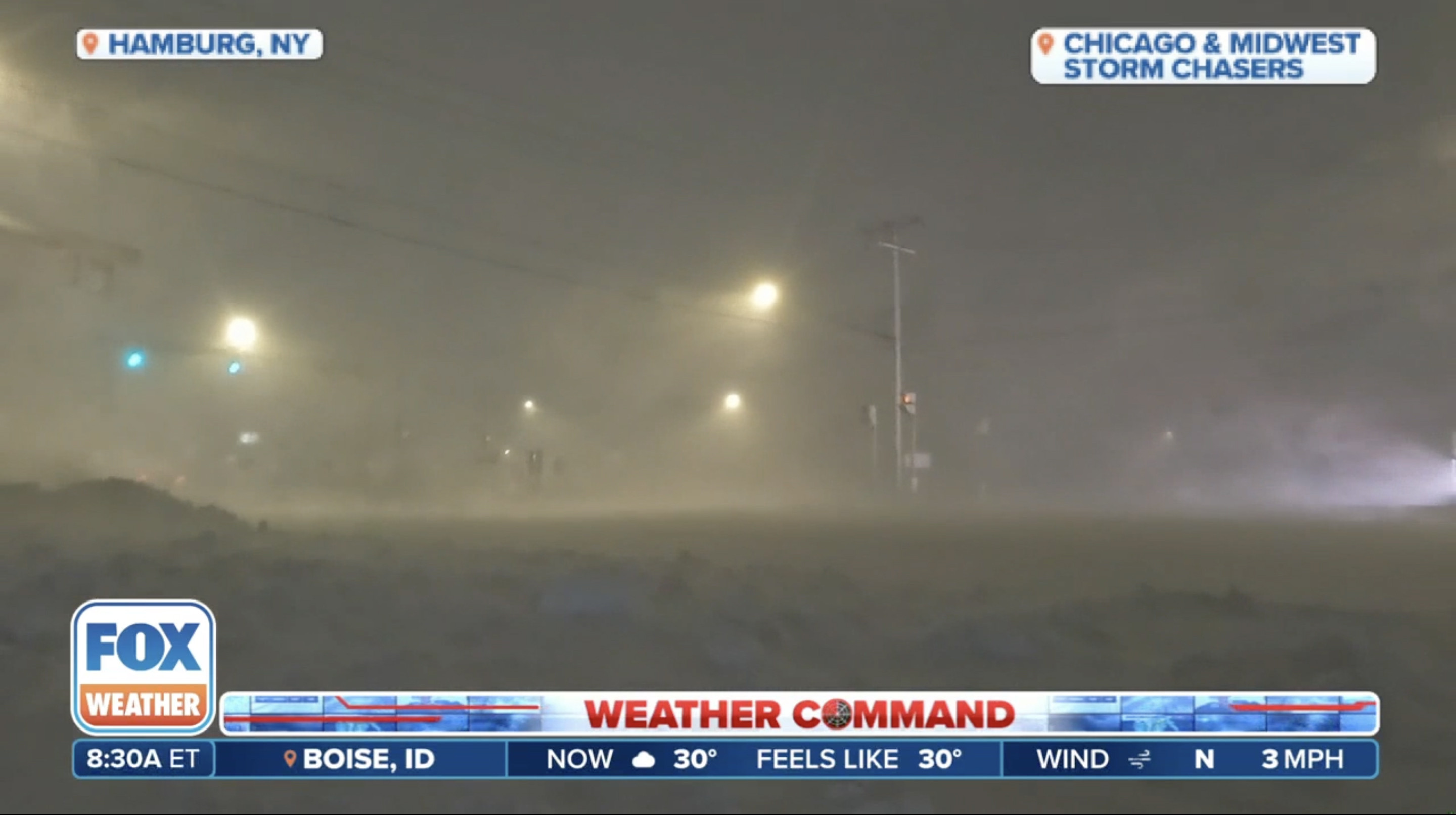 Poor visibility makes driving dangerous