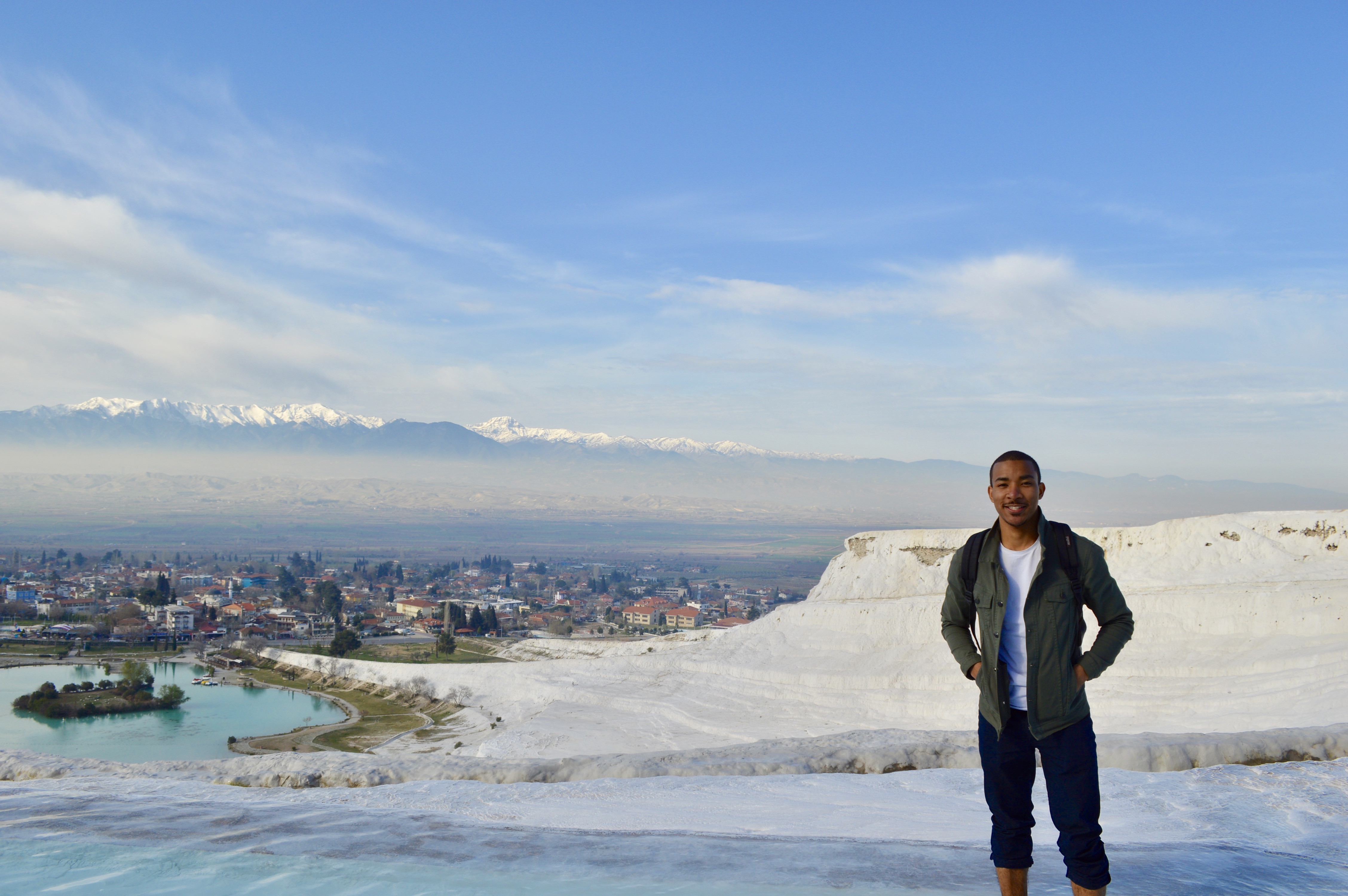 Pamukkale's terraces, a natural wonder