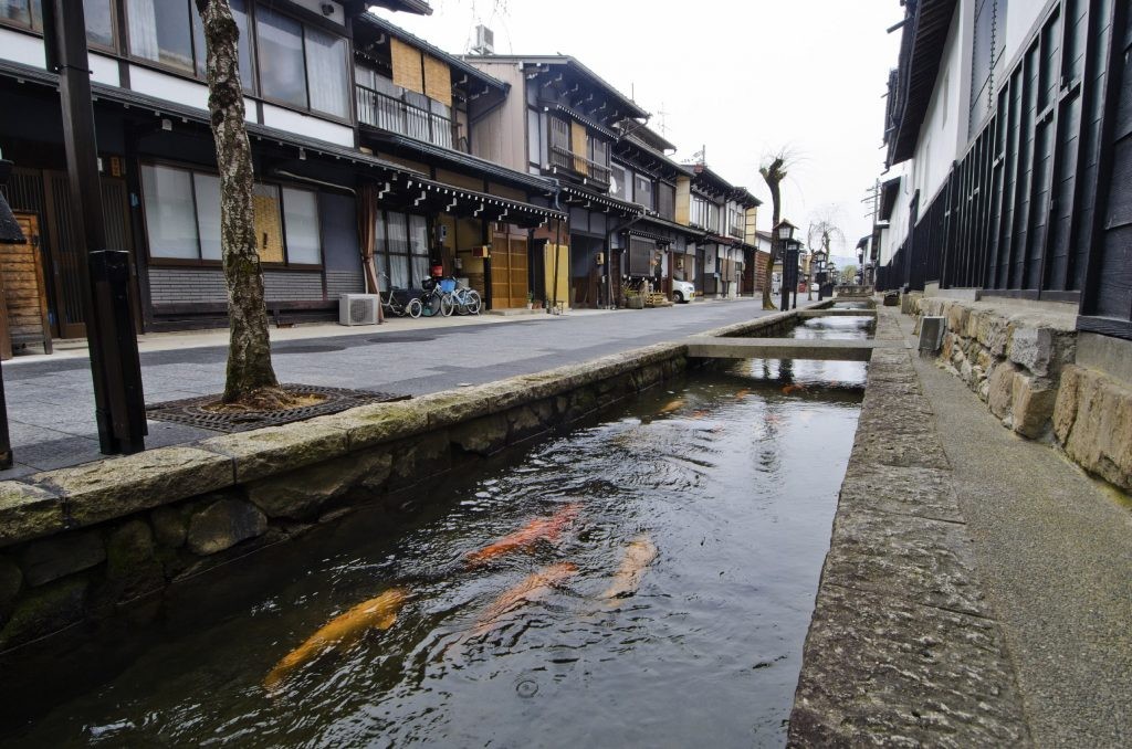 Furukawa Town in Gifu