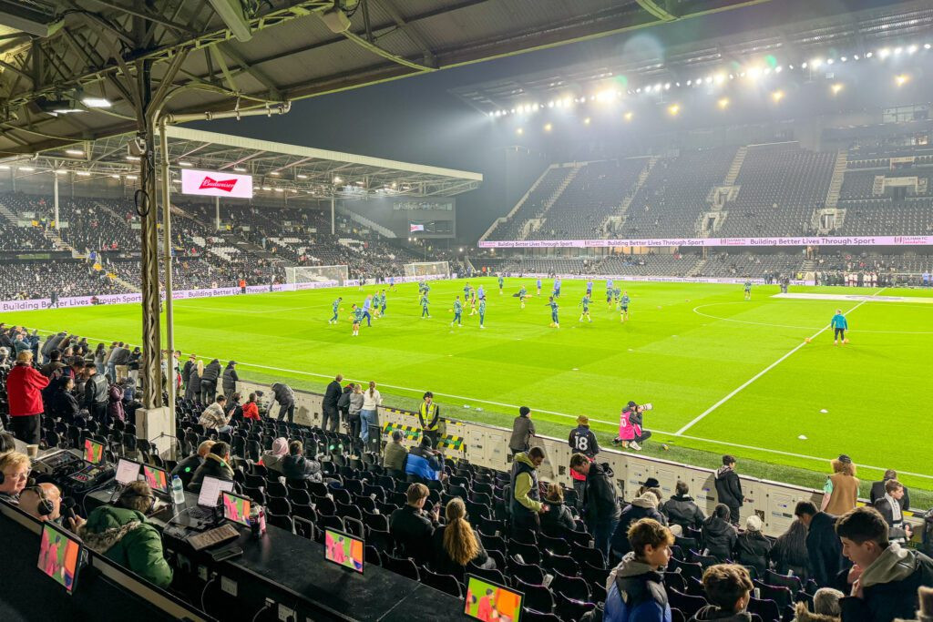 Game at Craven Cottage in London