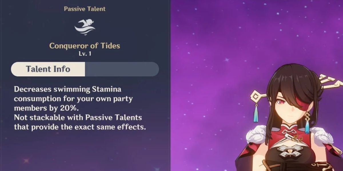 Genshin Impact Beidou passive talent