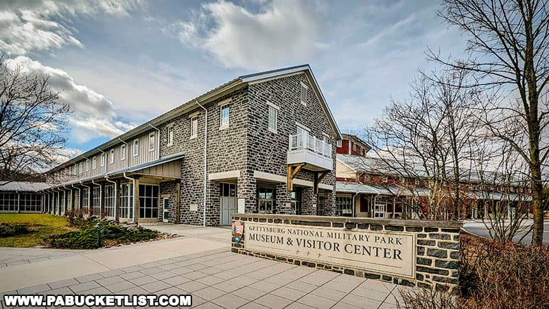 The Gettysburg National Military Park Museum and Visitor Center in Adams County, PA.